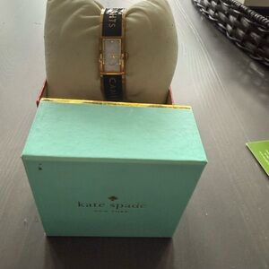 Kate Spade Black and Gold Bracelet Watch